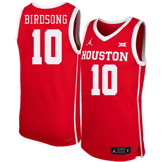 Otis Birdsong College Jersey,Houston Cougars #10 Otis Birdsong Basketball Jersey Youth-Red